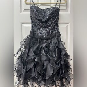 Strapless Jovani Cocktail Dress